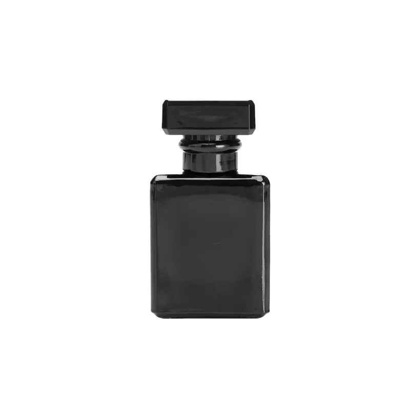Black Special Rectangle Perfume Bottles 20ml/30ml/50ml/100ml Glass Bottles Empty Perfume Bottles for Liquid