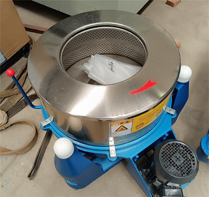 Suministro Directo de Fábrica: Extractor Centrífugo Industrial de Acero Inoxidable con Trípode y Freno de Emergencia - Product Image 3