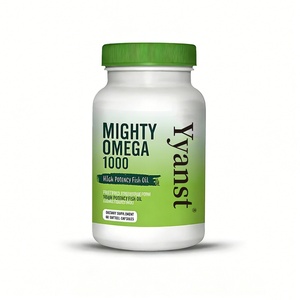 Huile de poisson de haute qualité à marque privée EPA & DHA & Vitamine E – Gélules pour la santé des articulations et du cœur – Gélules éclaircissantes pour la peau - Product Image 1