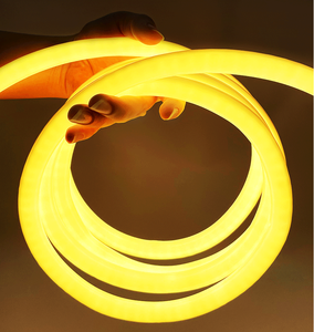 360 Degree Bright IP67 Waterproof USB Silicone Tube BT Remote Control <strong>LED</strong> String Flexible Neon <strong>Strip</strong> <strong>Light</strong> Warm White <strong>Diffuser</strong> - Product Image 4