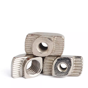 Accessoires pour <span class=keywords><strong>profil</strong></span>és aluminium Série 4040 : Écrous en T M4 M5 M6 à encastrer, zingués à haute résistance, pour fente de 8 mm - Product Image 5