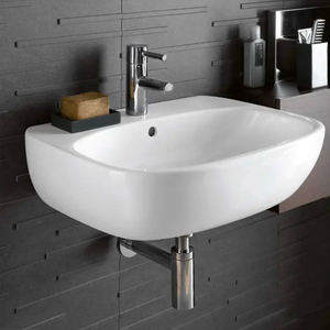 Lavabo en pierre naturelle et porcelaine de style moderne et traditionnel, 60 cm, avec forme ovale, pour la maison, l'hôtel, la villa, utilisation de lavabo - Product Image 5