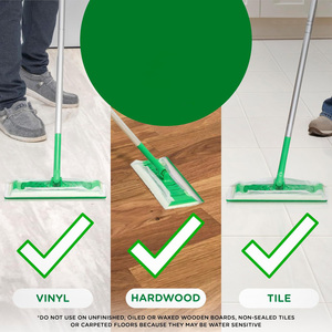 Cedar Space for Sweeper Wet Mopping Cloth Multi Surface <strong>Refills</strong> Mops for Floor Cleaning for Lavender Scent 36 Count Trap + Lock - Product Image 5
