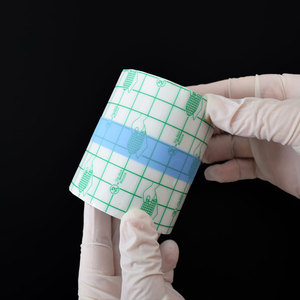 Tıbbi PU su geçirmez bant tek kullanımlık steril Bedsores yara şeffaf Film yapışkan bant tıbbi yara pansuman Fixer rulo - Product Image 5