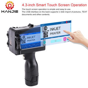 เครื่องพิมพ์อิงค์เจ็ทแบบพกพาความเร็วสูง12.7มม. สำหรับ QR รหัสชุดหมายเลขโลโก้เครื่องพิมพ์วันที่หมดอายุ - Product Image 5