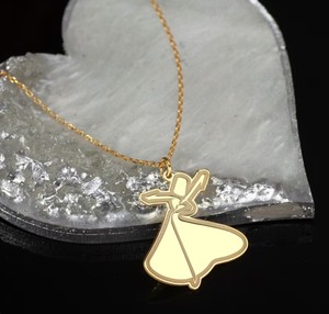 Collana AlifLamMim in Acciaio Inossidabile Inspire Jewelry, Ciondolo Islamico, Gioielli Musulmani, Regalo Sufi, Vendita Calda - Product Image 2