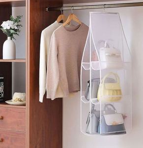High Quality Factory Price <b>Hanging</b> Transparent <b>Storage</b> Bag Foldable <b>Storage</b> Organizer - Product Image 6
