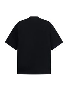 Wholesale Men's Custom Logo <strong>T</strong>-<strong>Shirt</strong> Anti-Wrinkle Loose Fit Casual Style Blank <strong>Design</strong> <strong>3D</strong> Embroidered Patch Short Length - Product Image 2