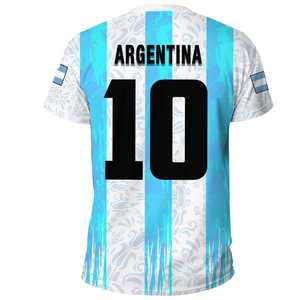 <span class=keywords><strong>Maglia</strong></span> <span class=keywords><strong>Argentina</strong></span> 2025 <span class=keywords><strong>Argentina</strong></span> bandiera attiva stampa da uomo T Shirt prezzo a buon mercato camicie da uomo 2025 alta qualità - Product Image 4