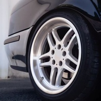 Carnox 5x120 Roues en fonte Jantes de 18 pouces en alliage parallèle argenté Roues de voiture de course pour BMW M5 M4 M3 F10 E60 E61 E39 F90 E39