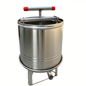 Nouvelle presse à miel à bord courbé en maille + <span class=keywords><strong>plaque</strong></span> de pression + garde-boue pour les fermes apicoles meilleure presse à <span class=keywords><strong>cire</strong></span> - Product Image 1