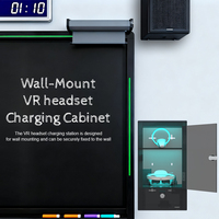 Étui de charge VR pratique pour le stockage de lunettes VR Station d'alimentation pour chariot Prise de courant personnalisée Armoire de charge VR