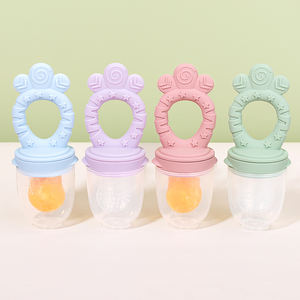 BPA Free riutilizzabile in Silicone per neonati frutta alimentazione per neonati ciuccio per 0-12 mesi frutta fresca - Product Image 2