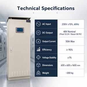 Low Temperature Resistant IGBT DC Power System With ±0.5% Output Voltage Precision For Telecommunication