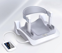 Dispositivo Eléctrico Médico de Tracción Cervical, Estirador Cervical para Alivio del Dolor de Cuello y Calentamiento