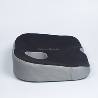 Coussin de siège en mousse à mémoire de forme orthopédique Coccyx soulagement de la douleur couverture en maille respirante refroidissement rebond lent chaise de bureau de voiture antidérapante