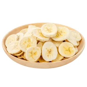뜨거운 제품 맛있는 간식 유기 동결 건조 바나나 동결 건조 바나나