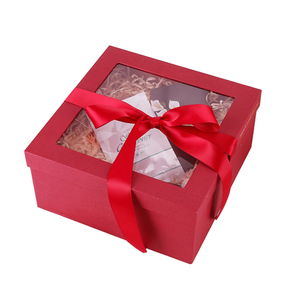 Bán buôn Giấy hộp quà tặng với rõ ràng minh bạch PVC cửa sổ các tông hộp giấy - Product Image 5