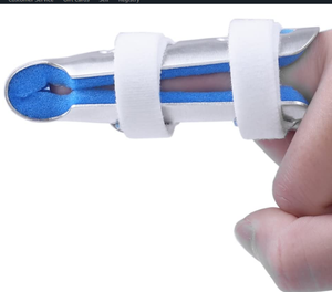 Attelle de soutien réglable de fracture de main moyenne en aluminium orthopédique médicale en métal pour le <span class=keywords><strong>doigt</strong></span> <span class=keywords><strong>cassé</strong></span> - Product Image 5
