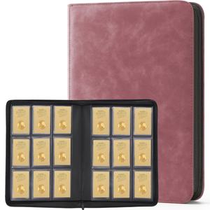 Estuche de Almacenamiento para Tarjetas Coleccionables Pikachu de MIO, con Cierre de Cremallera y Carpeta para Álbum de Fotos, de Cuero, con 9 Bolsillos, Personalizable con Logotipo - Product Image 1