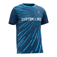 Hochwertige Sublimation Training Sport Team Fitness Kleidung Tisch Jersey Design Polyester T-Shirt Tennis