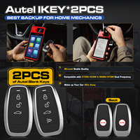 Maxiim Km100e Advanced Touchscreen Tablet Autel Key Fob Programmer Locksmith Tool Immobilizer Car Key Programming Vehicle Keys