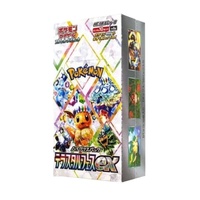 P-okomoned TCG Serie Escarlata SV8A Festival Terastal Material de Peluche Caja de Sobres de Cartas Pokémon Coleccionables