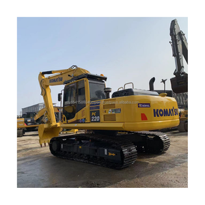 Komatsu รถตักดินน้ำมันเกียร์แบบใช้แล้ว22Ton PC220-8N1ทำงานต่ำอะไหล่ Plc - Product Image 3