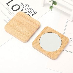 Miroir de maquillage portable à main, simple face, mignon, HD, pour femmes et filles, idéal pour les voyages et l'usage personnel, cadeaux promotionnels - Product Image 4