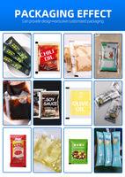 Petit Sachet Jetable Ketchup Machine D'emballage 4-Side Liquide Sauce D'étanchéité Papier Feuille Film Emballage Tomate Poche Portion Pack