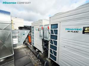 Hisense 8-112hp DC Inverter HVAC VRF VRV <span class=keywords><strong>Carrier</strong></span> Certificado Sistema de refrigeración sostenible <span class=keywords><strong>Aire</strong></span> <span class=keywords><strong>acondicionado</strong></span> automático Motor de bomba de calor - Product Image 2
