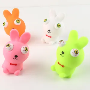 Soft Big Eyes Rabbit Squeeze Fidget Toy Sensory Toys for Autistic Friendly Cute bunny Stress Balls China Supplier