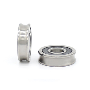 ผู้ผลิตจัดหาตลับลูกปืนเม็ดกลมร่องลึกแบบเว้า วงแหวนด้านนอก ตลับลูกปืนรูปตัวยู ขนาด 10*26*8 มม. รุ่น 6000RS ที่ไม่ได้มาตรฐาน - Product Image 3