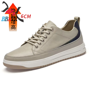 Zapatos Elevadores para Hombre con Plantilla de 6cm, Tacones de Diseño, Cómodos, de Alta Calidad, de Cuero Genuino, Zapatos Casuales para Hombre - Product Image 2