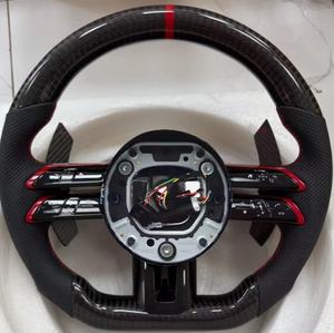 <span class=keywords><strong>Volante</strong></span> para <span class=keywords><strong>Mercedes</strong></span> Benz W206 W205 W204 W222 W223 W213 W177 W463AMG GT GLS63 GLE63 SL63 <span class=keywords><strong>Volante</strong></span> de fibra de carbono - Product Image 1