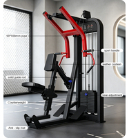 Equipo de Gimnasio Comercial de Alta Calidad para Entrenamiento de Fuerza y Culturismo, Máquina de Remo Sentado para Clubes de Fitness