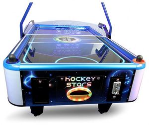Mesa de Hockey de Aire Económica, Consola de <span class=keywords><strong>Juego</strong></span> Arcade, Contador Electrónico de Puntuación, Mesa de Hockey Clásica para 2 Jugadores, Funciona con Monedas - Product Image 5