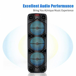 ABS-8303 Altoparlante Intelligente Multifunzionale Portatile per Esterni e Casa, Audio per Danza di Gruppo, Altoparlante Karaoke a 3 Trombe con Microfono - Product Image 4