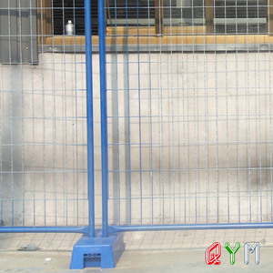 Clôture de barrière de contrôle de foule mobile de barrière temporaire de maillon de chaîne portative - Product Image 1