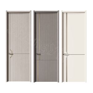 Shengyifa Middle East Market impermeable hueco WPC Interior blanco <span class=keywords><strong>puerta</strong></span> moderna con <span class=keywords><strong>marco</strong></span> de <span class=keywords><strong>puerta</strong></span> - Product Image 2