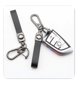 Handmade Premium Black Metal Pendant <b>Key</b> <b>Ring</b> Accessories With Logo Present for Man and Woman Leather Car Keychain for Car Brand - Product Image 5