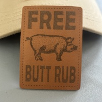 Patchs en cuir PU gaufré réfléchissants personnalisés avec logo de marque à coudre pour jeans – Vente en gros