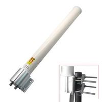 Antena MIMO de Doble Polarización de 5.8G y 12dbi, Antena Wifi, Antena WLAN, Antena Omnidireccional de Fibra de Vidrio, Antena de Alta Ganancia para Exteriores