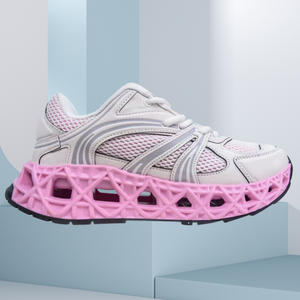 Designer Platform <b>Shoes</b> Summer Evergreen Fluorescent Perforated Design Customized High Quality Lightweight Cushioning Walking - Product Image 2