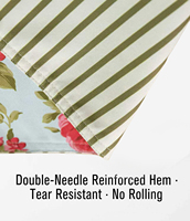 Doppelseitige Polyester-Tischsets Knitterresistent Bedruckte Tischmatten für Messen und Firmenveranstaltungen