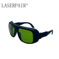 Lunettes et protections laser de sécurité 740-780nm OD5+, 780-820nm OD6+, 820-1100nm OD7+ pour la protection laser Diode NDYAG CE EN207