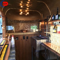 Concession vintage remorque rue camion de nourriture à vendre bière bar chariot camion de crème glacée chariots de café cheval remorque bar