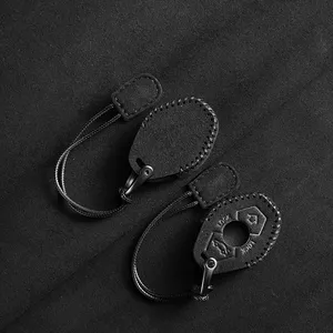 Custodia in pelle per chiave auto per <span class=keywords><strong>BMW</strong></span> X3 X5 <span class=keywords><strong>Z3</strong></span> Z4 3 5 serie 7 E38 E39 E46 E83 Set di accessori protettivi in pelle scamosciata - Product Image 5