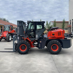 Precio de Montacargas de China, Carretilla Elevadora Todoterreno de 3, 5 y 7 Toneladas de Fábrica, Montacargas 4x4 Fuera de Carretera - Product Image 5