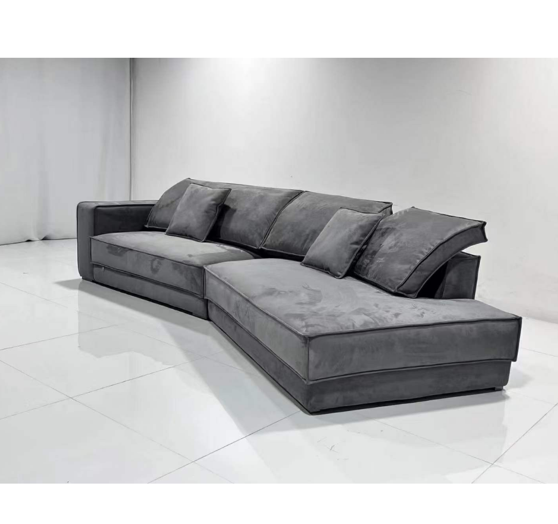 Indoor large fabric couch living room sofa